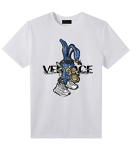 Summer Casual Fashion T-shirt Classic Crewneck Top High-quality Cotton Short Sleeve Printed Pattern 