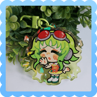 Image 2 of gumi ❄️ holographic acrylic charm