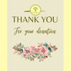 Donation to support AToE's mission