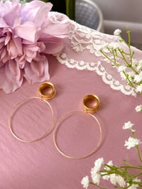 Image 1 of Simple Hoops (Gold)