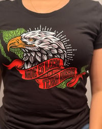 Image 2 of NADIE ES ILEGAL EN TIERRA ROBADA T-SHIRT