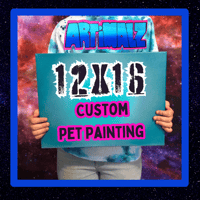 12x16 Custom Pet Painting