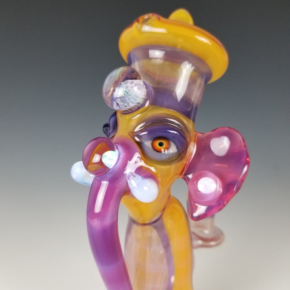 Image of Micro Ganesh with Milli and Opal accents - Sold - Available for custom orders