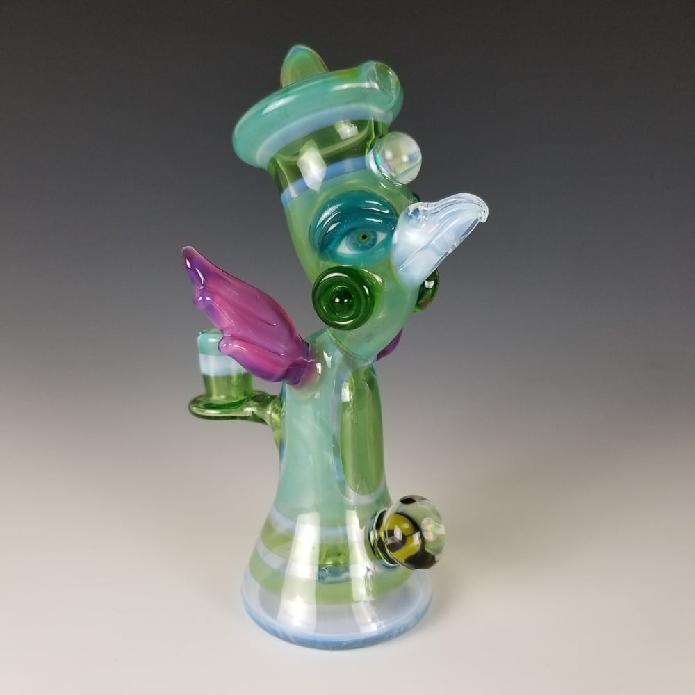 Micro Winged Bird - Sold - available for custom orders / Creep Glass