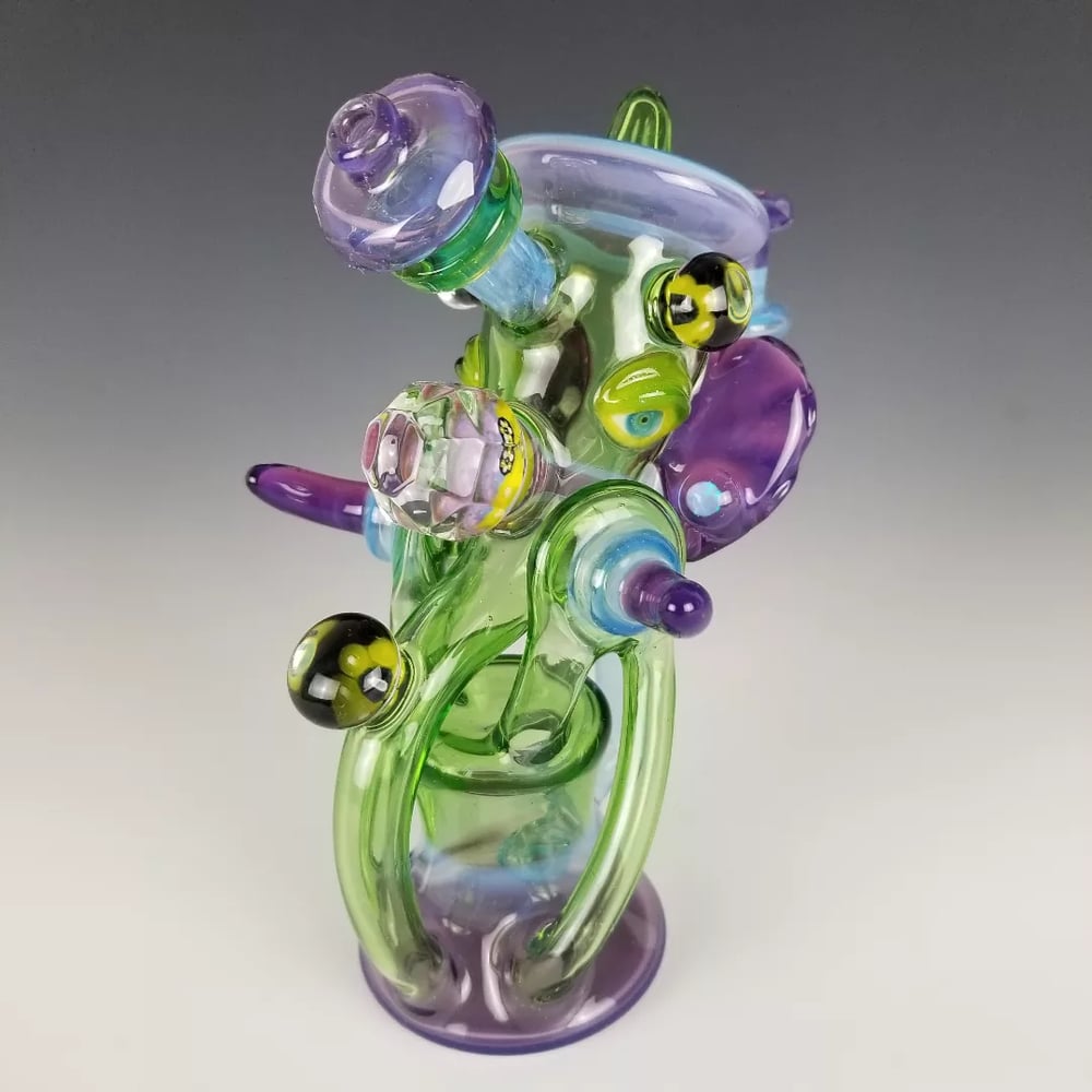 Image of Faceted Peyote Portal Ganesh Recycler - Sold - Available for custom orders 