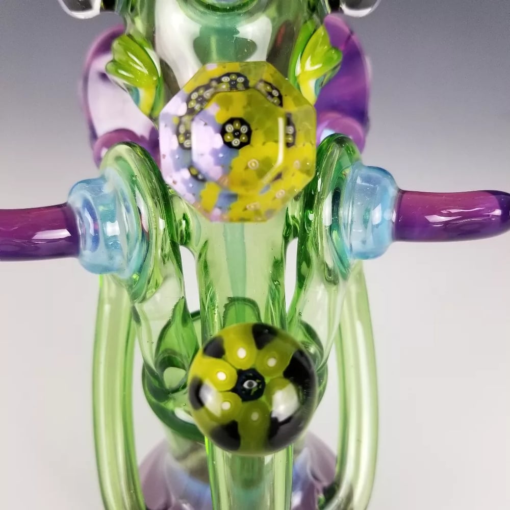 Image of Faceted Peyote Portal Ganesh Recycler - Sold - Available for custom orders 