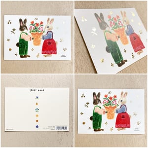 Image of Aiko Fukawa Foil Stamped Postcards