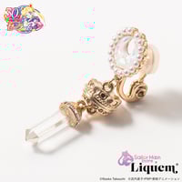 Image 2 of Sailor Moon x Liquem Princess Serenity Clip-on Earrings