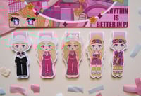 Image 3 of BARBIE BOOKMARKS + PRINT