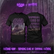 Image of Officially Licensed Fatuous Rump "Disposing Slobs Of Corporal Fatberg" Cover Art Shirt!!