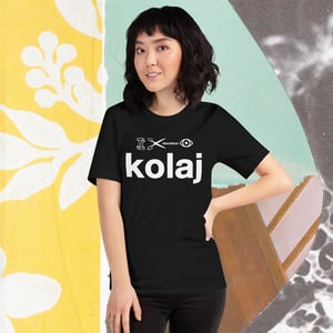 Image of I Cut Therefore I Kolaj t-shirt