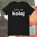 Image of I Cut Therefore I Kolaj t-shirt