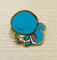 Image 1 of Derpy Squirtle Enamel Pin