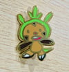 Derpy Chespin Enamel Pin