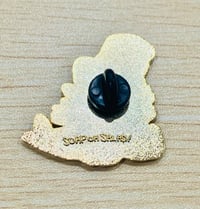 Image 2 of Derpy Totodile Enamel Pin