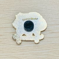 Image 2 of Derpy Bulbasaur Enamel Pin