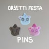 ✸ Orsetti Festa ✸ Pins PREORDER