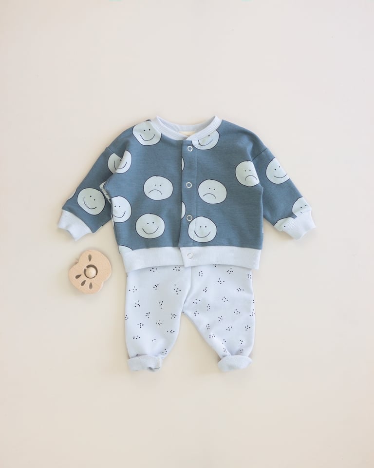 LEGGING ALMA bleu pois Image 4