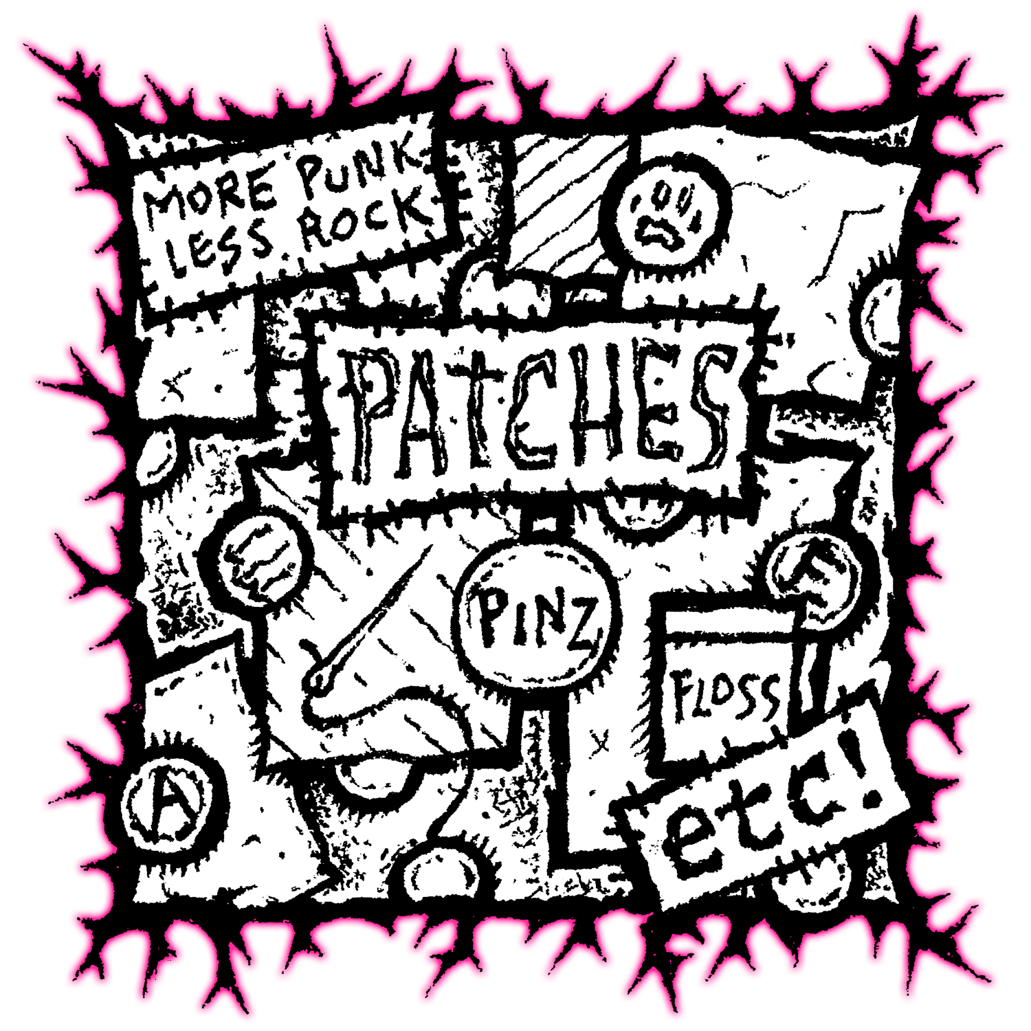 PATCHES, PINZ, etc!