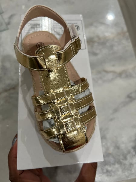Image of Gold Zara Sandals