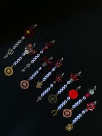 Image 4 of ATEEZ bias K-pop phone charms, keychains, light stick charms