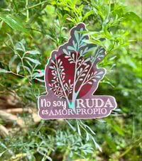 Image 2 of Sticker “No soy RUDA es amor propio”