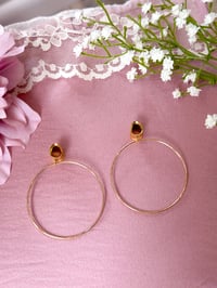 Image 2 of Simple Hoops (Gold)