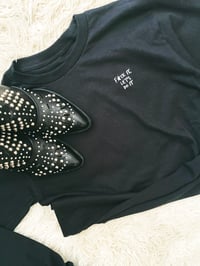 Image 4 of F*ck It Cropped Long-sleeve