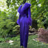 Royal Purple "Cleo"  Dressing Gown Image 2