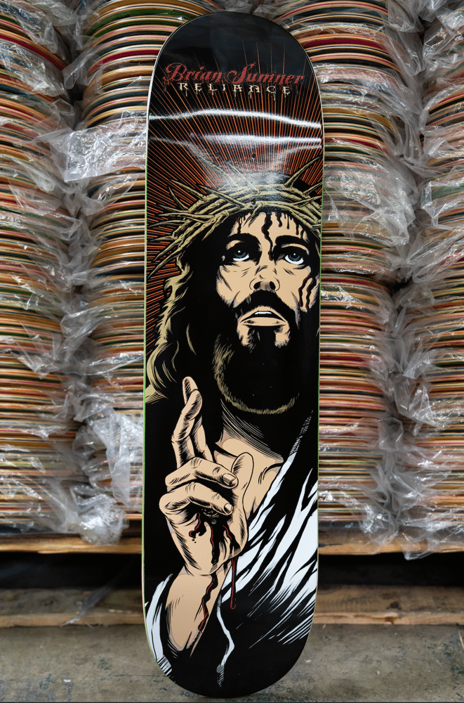Image of LIMITED RUN - SIGNED "PIERCED" DECK - FREE SHIPPING.