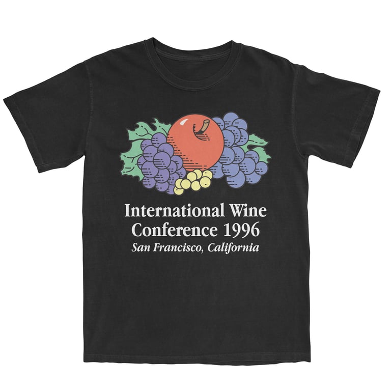 Wine Conference Organic Printed Shirt Image 2