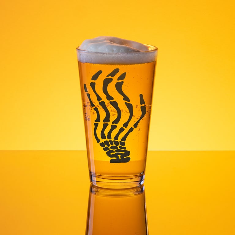 Logo pint glass Image 2