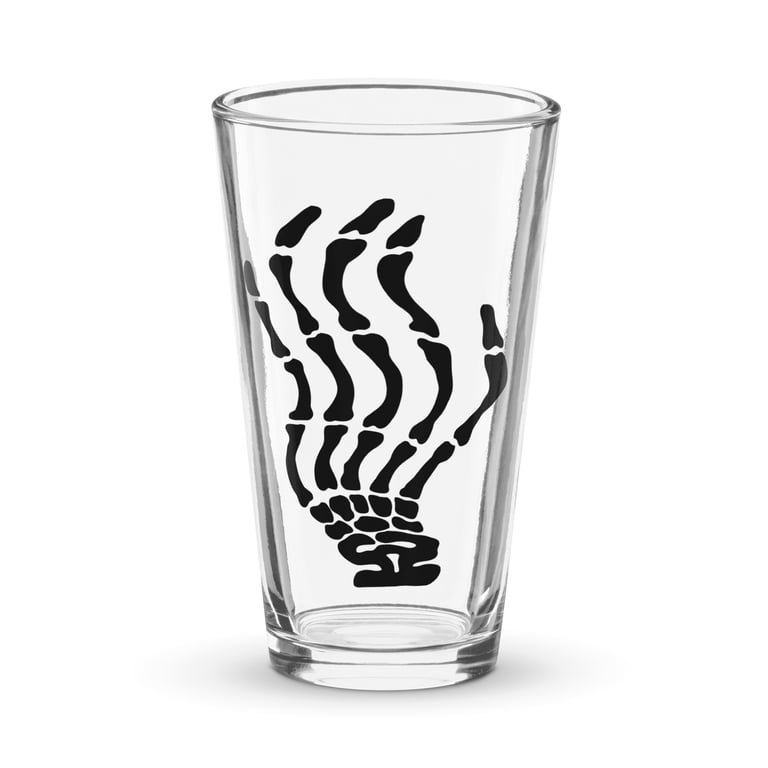Logo pint glass
