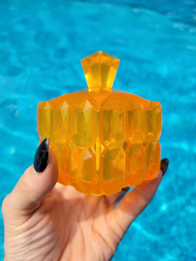 Image of Tangerine Square Box/ Lantern