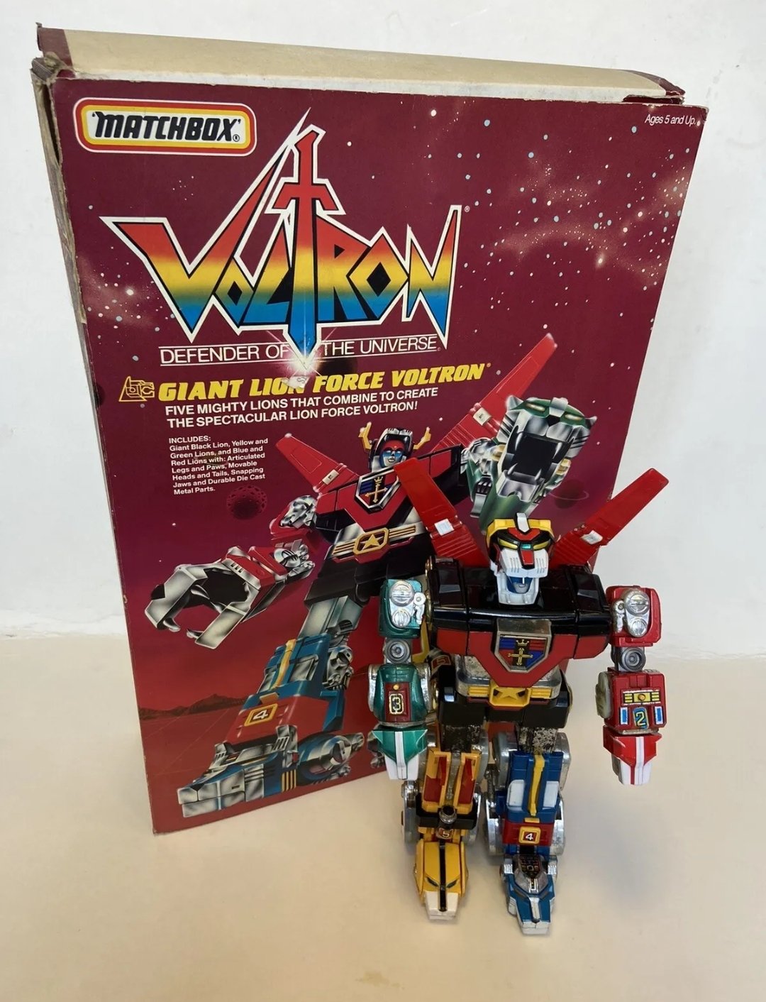 Voltron classic lions sale set of 4