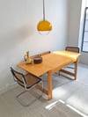 //VENDIDA//  MESA RECTANGULAR EXTENSIBLE DE GUILLEUMAS