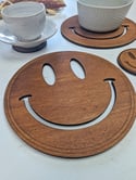 Smiley face tablemats
