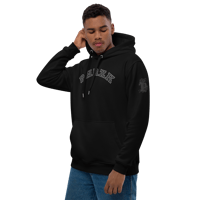 Image 4 of PHRZK Premium Eco Hoodie "Black on Black*"