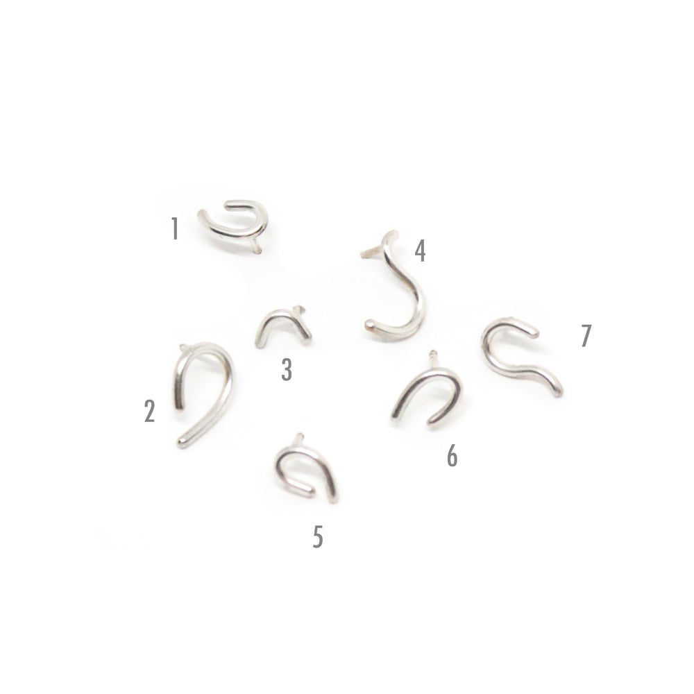 Image of WIRE EAR STUDS
