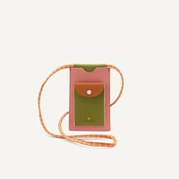 Image 1 of Phone pouch flower pink