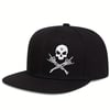 Unisex Skull Snapback Hat