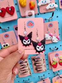 kuromi earrings