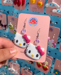 Image 1 of hello kitty earrings