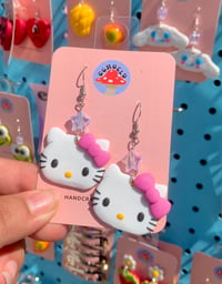 Image 3 of hello kitty earrings