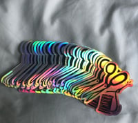 Image 3 of Holographic Scissors and Thread Sticker