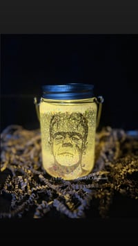 Image 1 of Frankenstein Cup/Lantern