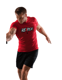 Image 1 of Re4per (Silver/Black logo) Performance Shirt
