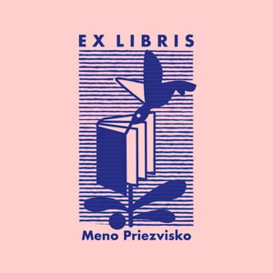 EX LIBRIS - template kolibrík