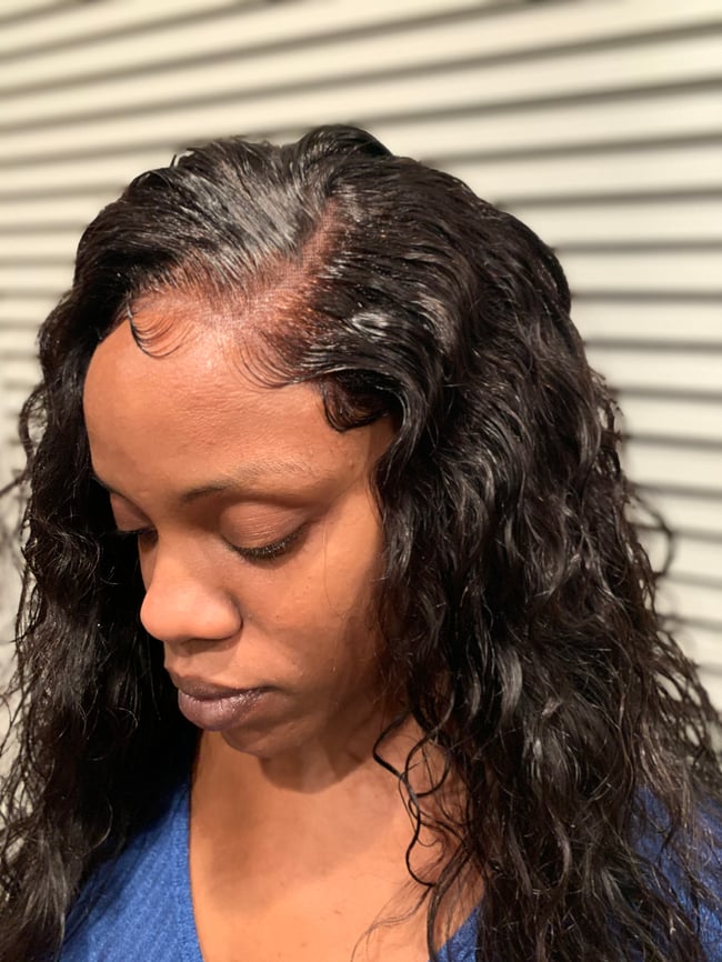 Virgin Hair Lace Closure Wigs 