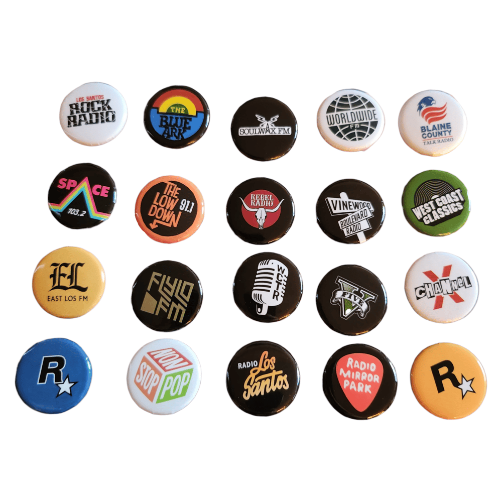 grand theft auto V pins